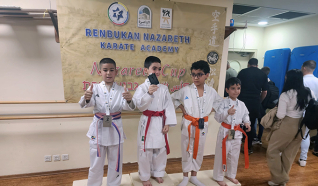 مدرسة حسني عرار للكراتيه وفنون القتال تتألق في بطولة كأس الناصرة القطرية 2025